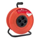 Удлинитель на катушке "Атлант 2.0" 4 гнезда 50м с заземлением ПВС 3*1,0 10А/2,2кВт PROxima EKF