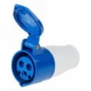 Розетка 213 переносная 2Р+РЕ 16А 220В IP44, 11-8918 REXANT