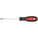 Отвертка "Мастер", CrV сталь, прорезиненная ручка 4х100 мм РН1