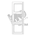 Рамка 3 поста белая