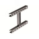 Крепление H-образное к вертикальной двутавровой балке 200 мм горячеоцинкованное