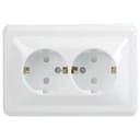 Розетка силовая IEK Вега ERV24-K01-16-DM