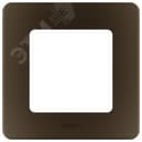 Рамка 1 пост INSPIRIA бронза