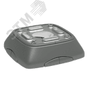 Основание для колонн запасное серебристый металлик