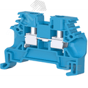 Клемма C2.5/5.N винтовая, 2,5 мм, синяя, ширина 5 мм