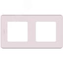 Рамка 2 поста INSPIRIA розовая 673944 LEGRAND