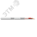 Кабель КПСЭнг(А)-FRLSLTx 1х2х0.2 для ОПС и СОУЭ оболочка с низкой токсичностью продуктов горения экранированный огнестойкий 1 пара 0.2мм.кв Технокабель