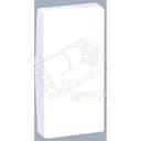 Connect Клавиша узкая для выключателя K301 K45 225х45мм белый