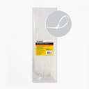 Хомут нейлоновый 4,7x400 мм, d пучка max 105 мм, нагрузка 22 кг, белый (100шт в упак),