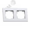 Аксиома Рамка двухместная МРФИ11.15.00.00, белый