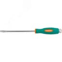 Отвертка стержневая шлицевая, ударная, силовая под ключ, SL8x200