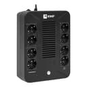 Источник Бесперебойного Питания Линейно-интерактивный E-Power EKF Home 1000 ВА 600Вт,8хSchuko,USB,RJ45