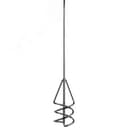 Миксер "Профессионал" для песчано-гравийных смесей, SDS+ хвостовик, оцинкованный, на подвеске, 100x600мм 06037-10-60 ЗУБР