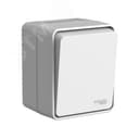 AtlasDesign PROFI IP54 открытой установки 1-клавишный выключатель 10 АХ, серый Systeme Electric