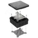 Коробка огнестойкая для о/п двухкомпонентная 60-0303-9005-FR6.0-4 Е15-Е120 100х100х40