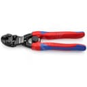 Болторез COBOLTкомпактный с пружиной голова 20° рез: мягкая проволока 6 мм проволока средней твёрдости 52 мм твёрдая проволока 4 мм рояльная струна (HRC 59) 36 мм L-200 мм чёрный 2-компонентные рукоятки блистер Knipex