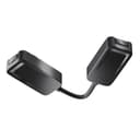 Коннектор питания угловой Radity встраиваемый черный Technical TRA084CPCB12