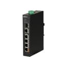 Неуправляемый 6-ти портовый коммутатор с 4 PoE портами DH-PFS3106-4ET-60-V2 Dahua