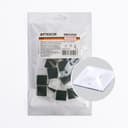 Площадка самоклеющаяся STEKKER SMCL2525 2525 мм под хомуты белый 32935