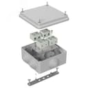 Коробка огнестойкая для о/п двухкомпонентная 60-0210-FR10.0-4 Е15-Е120 RAL7035 80х80х40