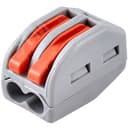 Клемма соединительная 2-контактная Elеctrodeel ED 222-412-b6, сечение 0,08-4,0 мм2, 32А/400В (упаковка 6 штук)