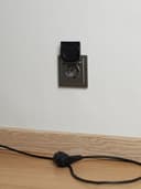 Розетка BRITE РСбш10-3-БрС 16А IP20 с заземл. защ. шторки с крышкой механизм сталь IEK BR-R16-16-K46