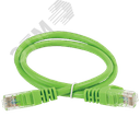 Патч-корд категории 5Е UTP 0.5м зеленый GENERICA ITK