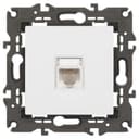 Розетка компьютерная Elegance 14-3107-01М RJ45 матов. бел. Эра Б0065763