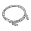 Патч-корд TERACOM Cat.5E (1Гбит/с) неэкранированный UTP оболочка PVC серый (3м) EKF