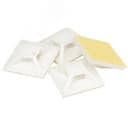 Площадка самоклеящаяся 20х20 белая под хомуты (100шт)