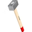 Кованая кувалда 2 кг, деревянная рукоятка 360 мм ЗУБР