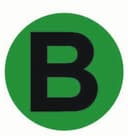 Наклейка "B" d=20 EKF PROxima