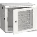 Шкаф LINEA W 9U 600x450 мм дверь перфорированная RAL7035 ITK