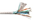 Кабель FUTP 4 FTP4 cat6 NETKO 4 пары 23 AWG BC 305м одножильный экранированный с крестовиной 305м серый NETKO FTP4518060B LD