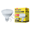 Лампа светодиодная LED 7вт 230в GU5.3 белая Navigator Group