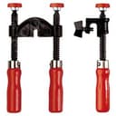 Струбцина кромочная, 2 винта, вспомогательный инструмент для зажима кромок в труднодоступных местах, для струбцин с толщиной рейки 13 мм max