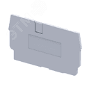 Крышка концевая OptiClip EPCX4-серый для клемм CX4 КЭАЗ Optima