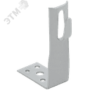 Держатель проводника круглого 6-8мм угловой h=80мм оцинкованная сталь IEK