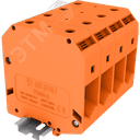 Клемма TU 1-1 винтовая, сечение 95 мм. кв., оранжевая