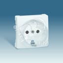 Накладка со шторками на 73432-39, S73L, белый Simon