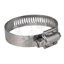 Хомут обжимной просечной 18-32мм нержавеющая сталь ширина 12.7мм