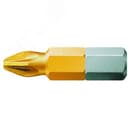 Бита 855/1 TiN PZ сверхтвердое покрытие нитридом титана хвостовик 1/4 C 6.3 PZ 2X25 мм WERA