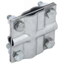 Зажим заземления крестообразный полоса/пруток-полоса/пруток оцинкованная сталь IEK