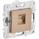SKANDY Розетка компьютерная RJ45 кат.5E SK-K01Sa песочный IEK