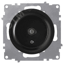 Розетка антенная TV, цвет чёрный (серия Florence) 2172819 ССТ