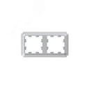 ATLASDESIGN ANTIQUE 2-постовая рамка, универсальная, АЛЮМИНИЙ