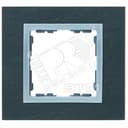 Рамка на 1 пост S82N сланец - алюминий (композит) Simon