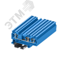 Клемма TC 1-2 пружинная, сечение 4 мм. кв., синяя TC4-3-BU SUPU