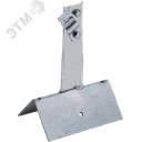 Держатель проводника круглого 6-10мм винтовой для конька широкий h=80мм оцинкованная сталь HDZ IEK