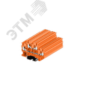 Клемма TP 2-уровневая, сечение 2,5 мм. кв., оранжевая